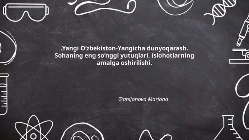 Yangi O‘zbekiston-Yangicha dunyoqarash