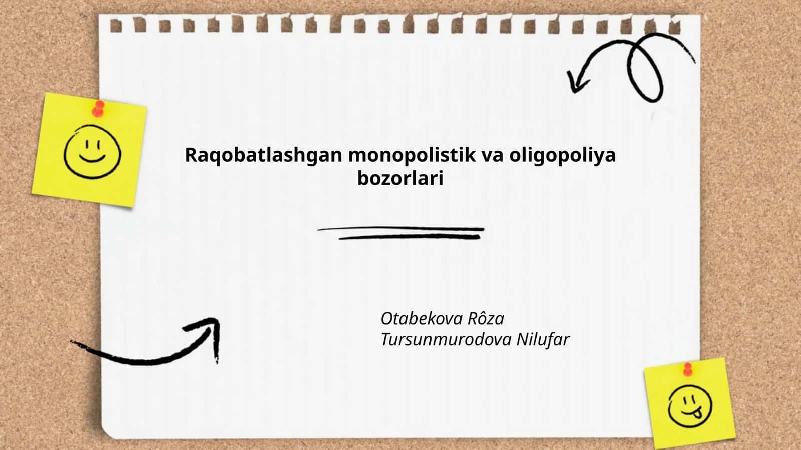 Raqobatlashgan monopolistik va oligopoliya bozorlari