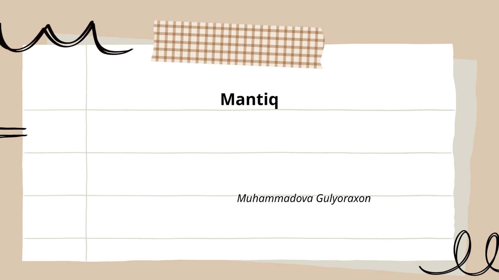 Mantiq