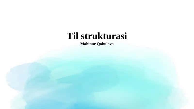 Til strukturasi