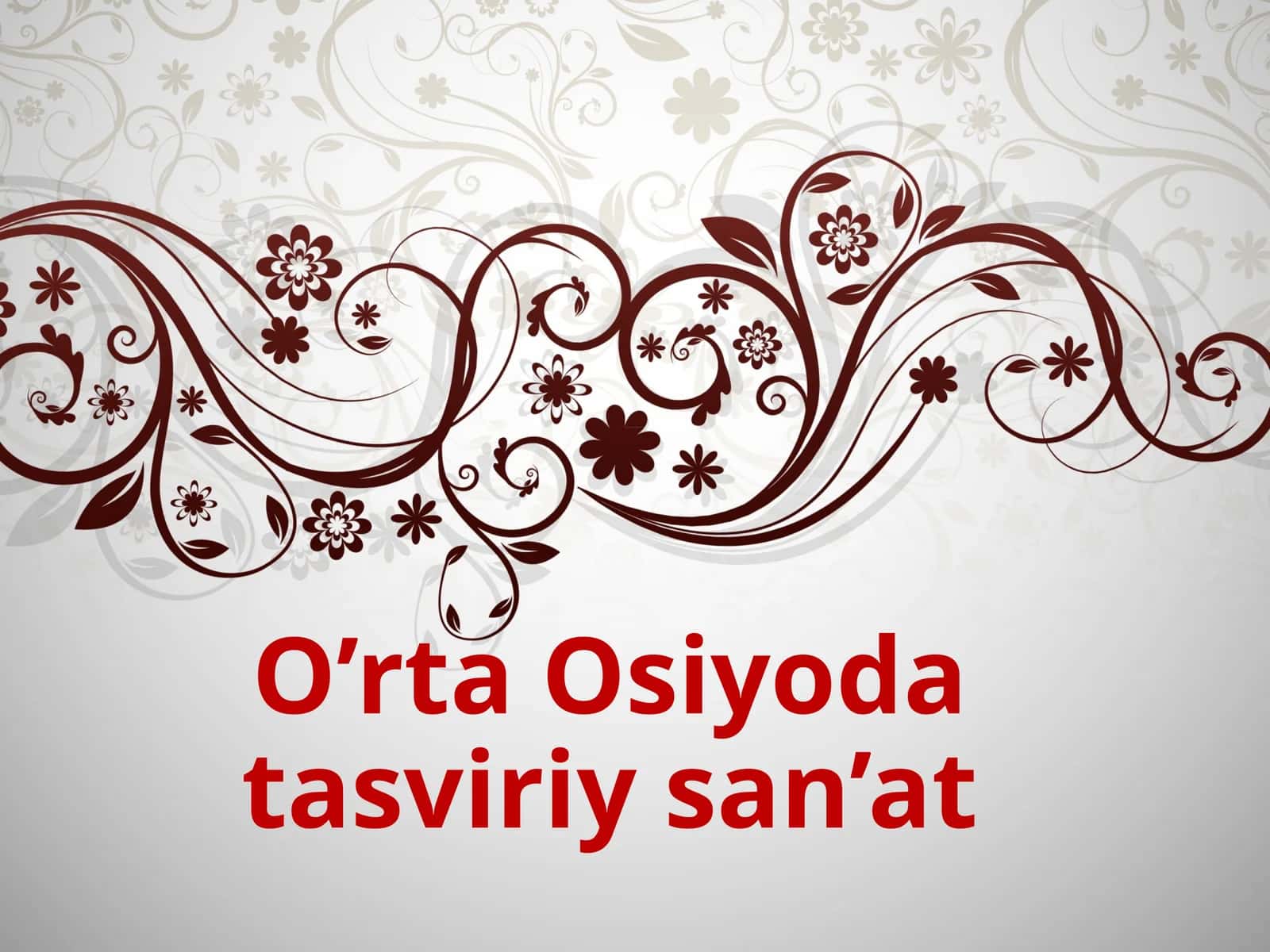 O’rta Osiyo datasviriy san’at Kitob atsan’ati