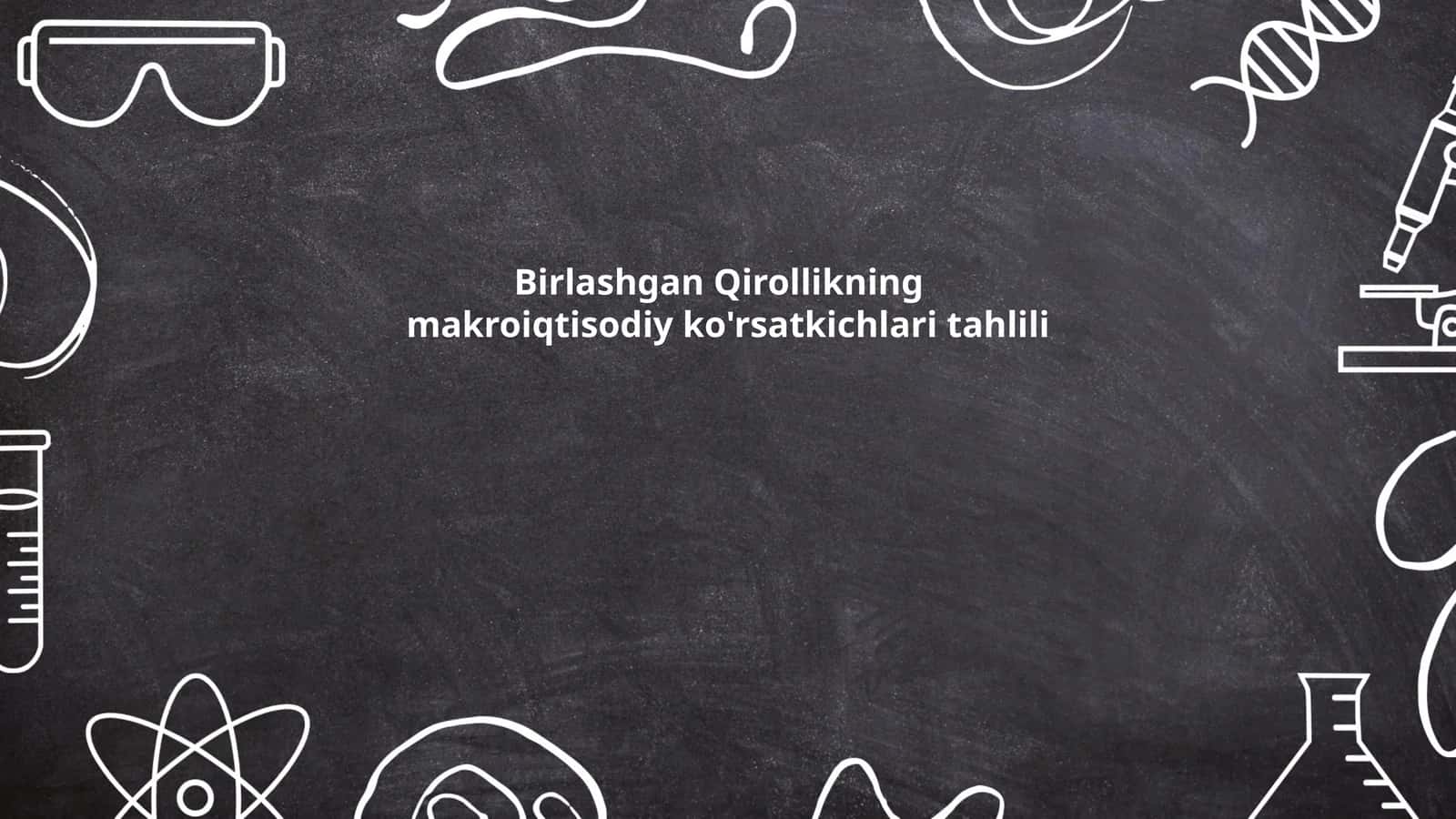 Yalpi ichki mahsulot (YaIM) tahlili