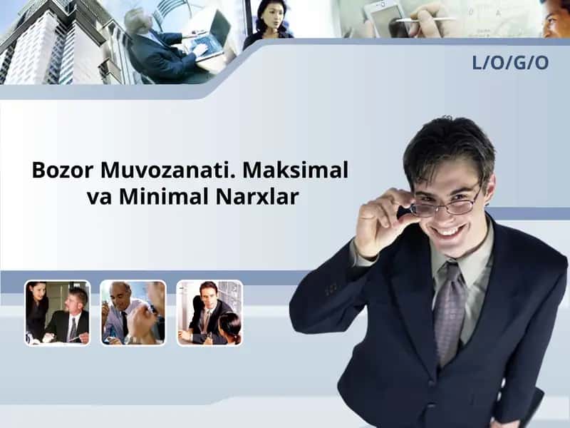 Bozor Muvozanati. Maksimal va Minimal Narxlar