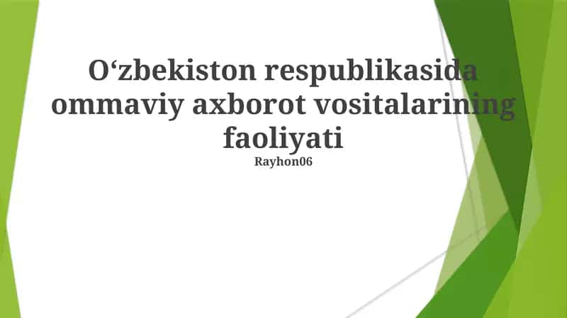 O'zbekiston televideniyesi
