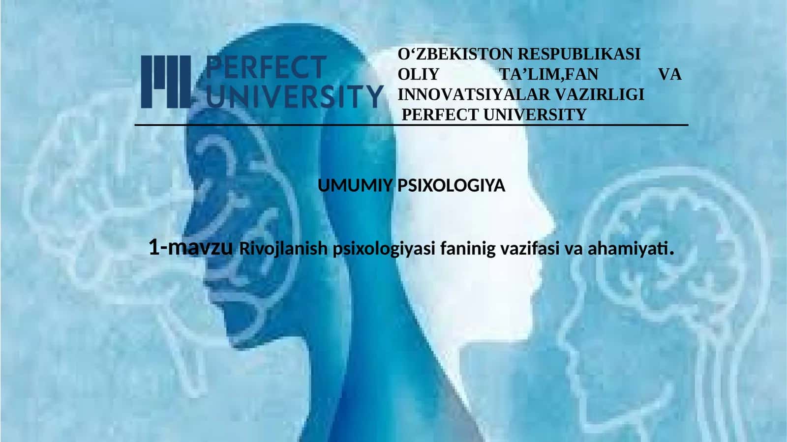 UMUMIY PSIXOLOGIYA