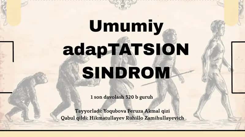 Umumiy adaptatsion sindrom