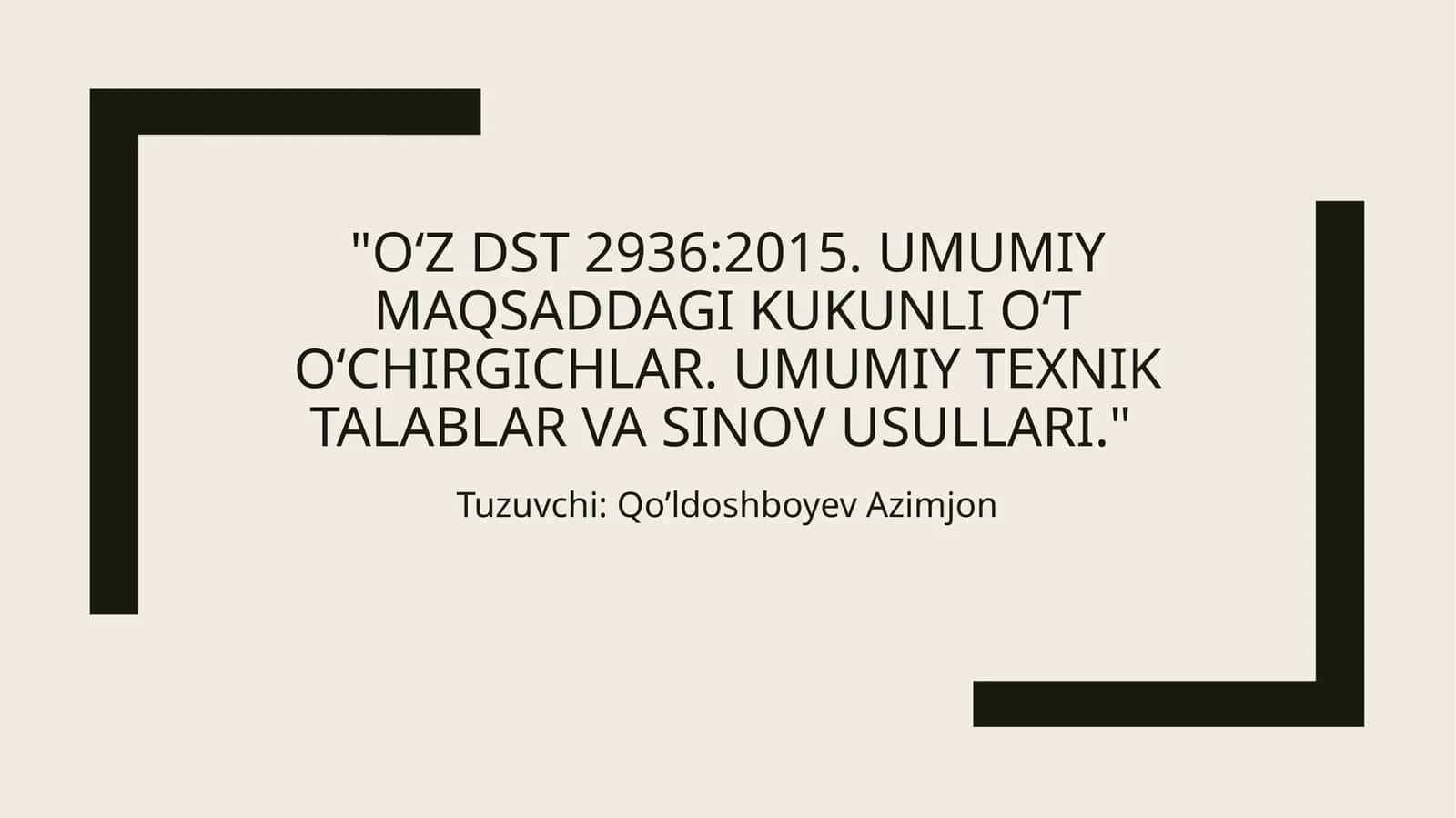 Kukunli o't o'chirgichlar