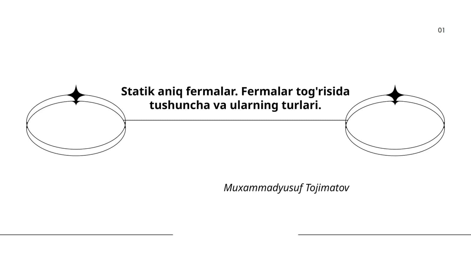 Statik aniq fermalar