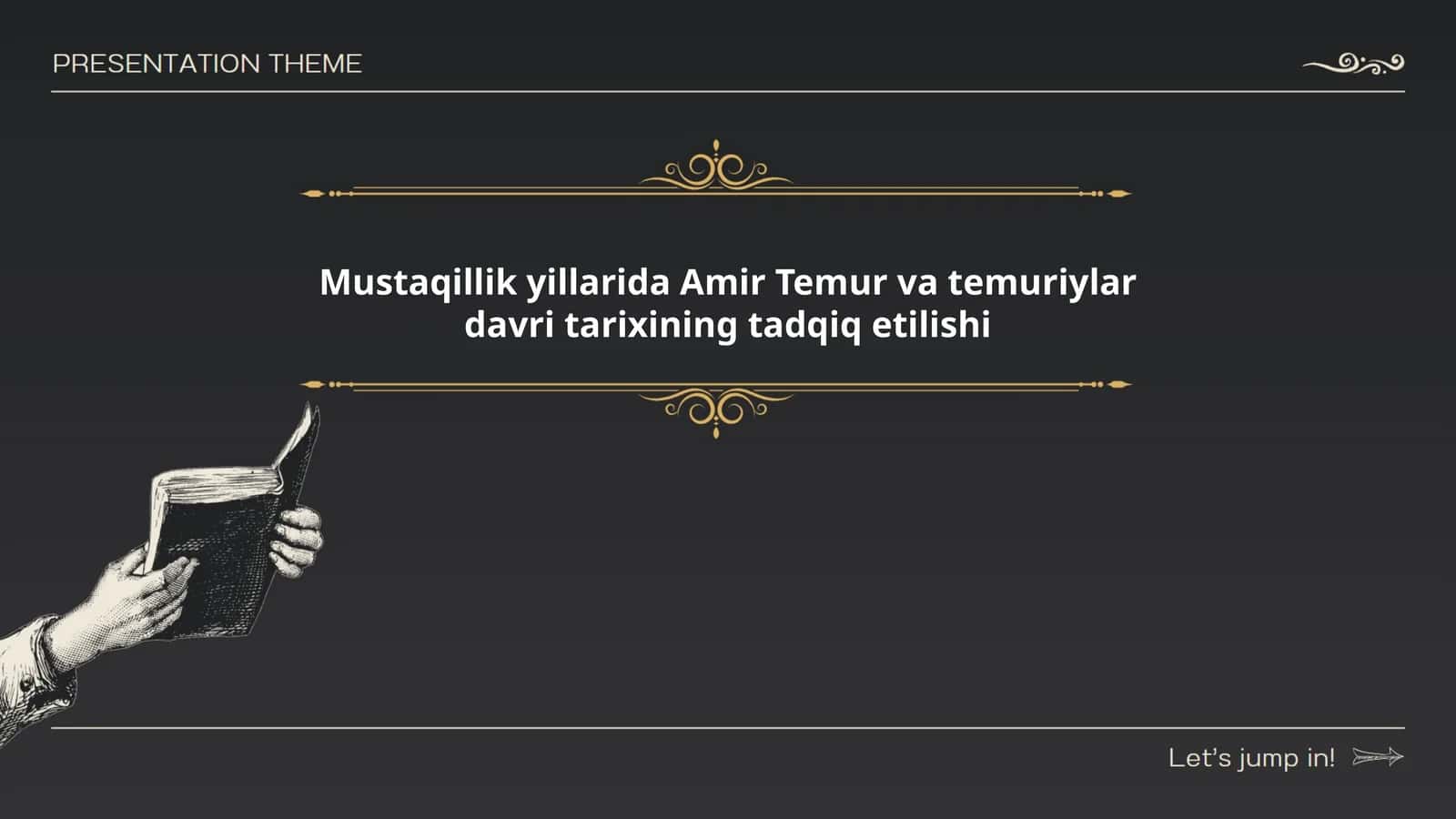 Amir Temur va Temuriylar Davri Tadqiqoti
