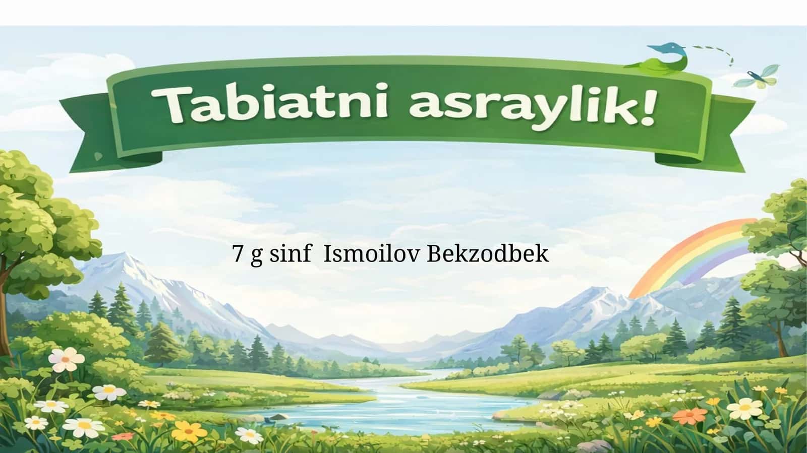 Tabiatni asraylik