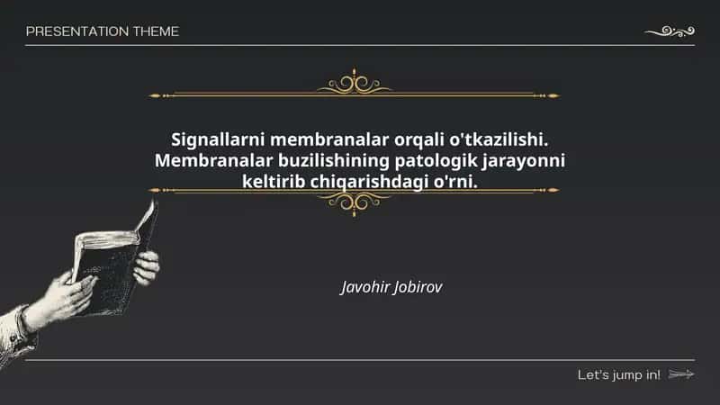 Membranalar buzilishi