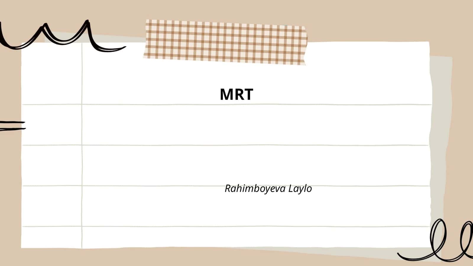MRT (Magnit-rezonans tomografiya tarixi)