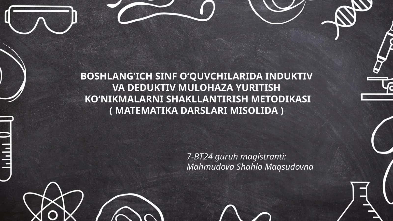Induktiv va Deduktiv Muloqot Metodikasi
