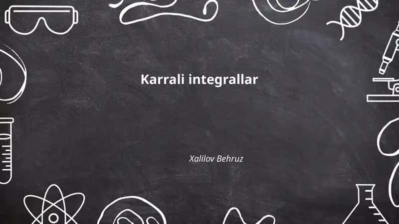 Karrali integrallar