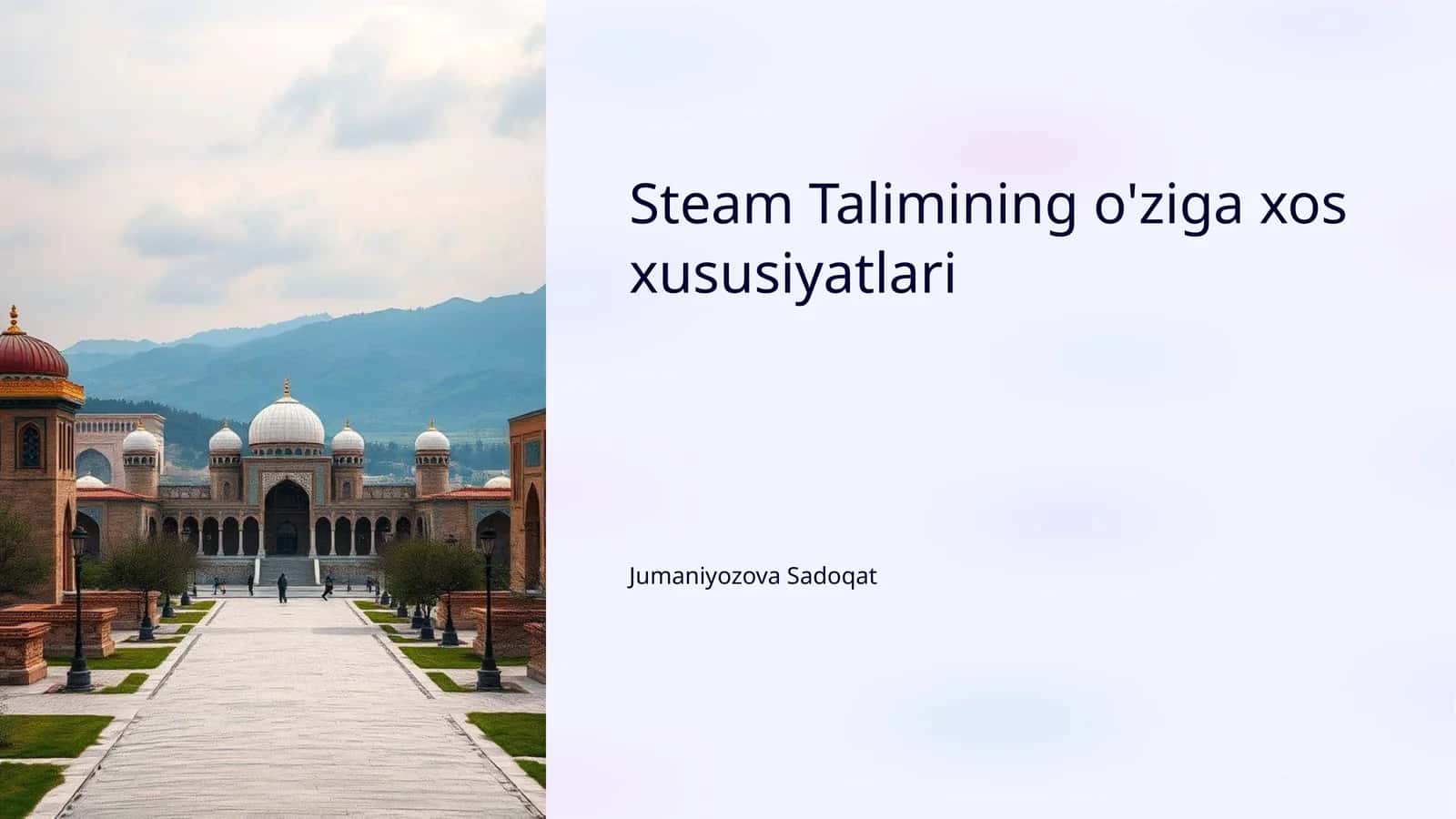 Steam Ta'limi