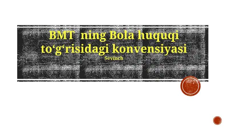 Bolalar Huquqlari Buzilishi va Muammolar
