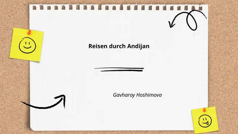 Reisen durch Andijanz