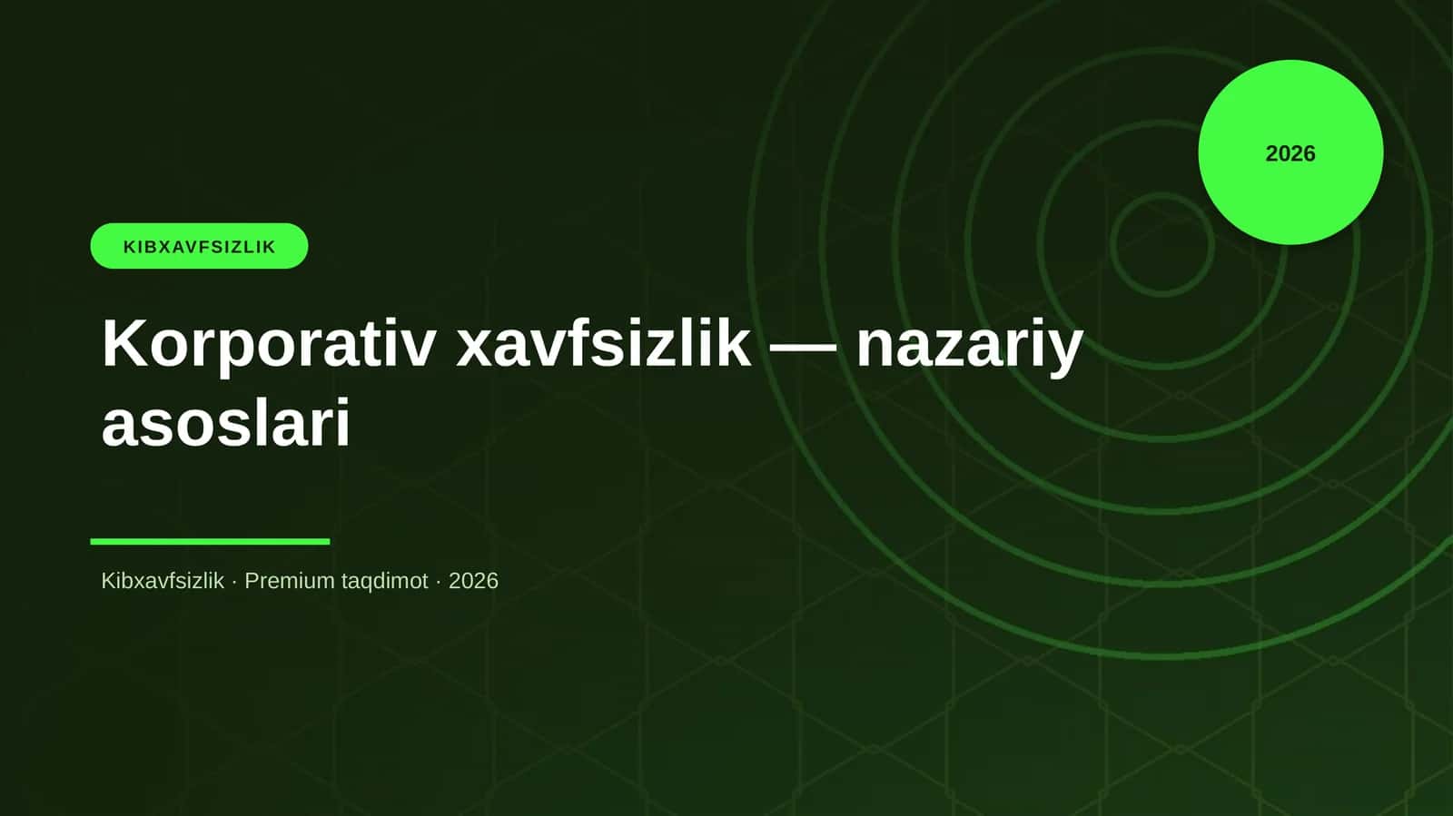 KIBXAVFSIZLIK