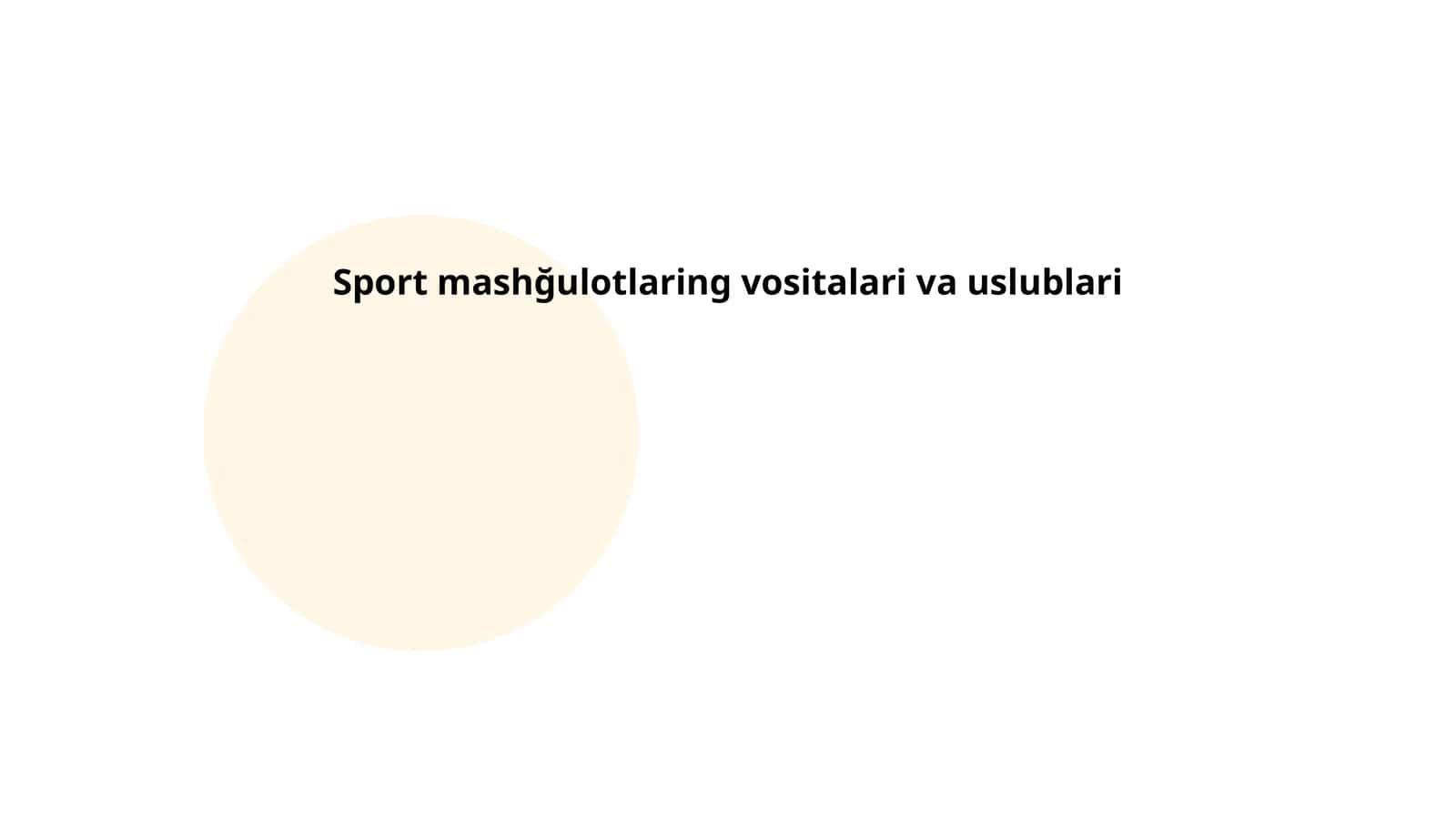 Futbol mashg‘ulotlari uslublari