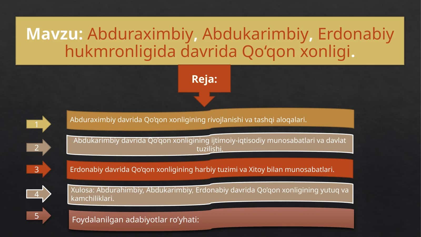 Abduraximbiy, Abdukarimbiy, Erdonabiy hukmronligida davrida Qo‘qon xonligi.