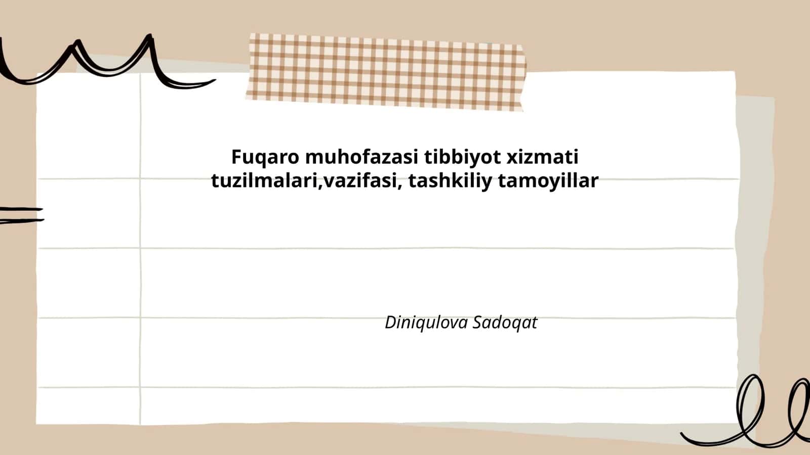 Fuqaro muhofazasi tibbiyot xizmati tuzilmalari, vazifasi, tashkiliy tamoyillar