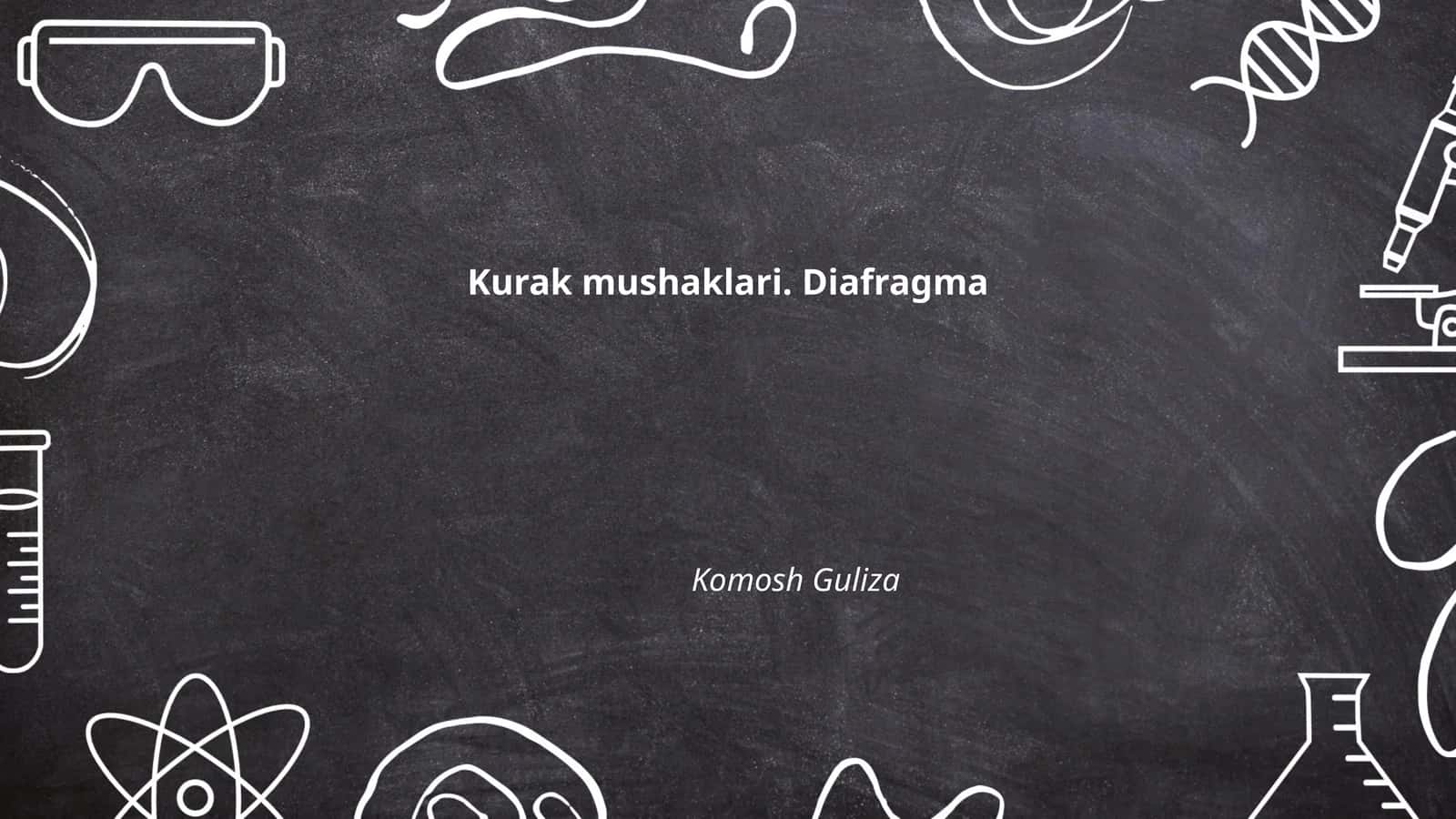 Diafragma anatomiyasi