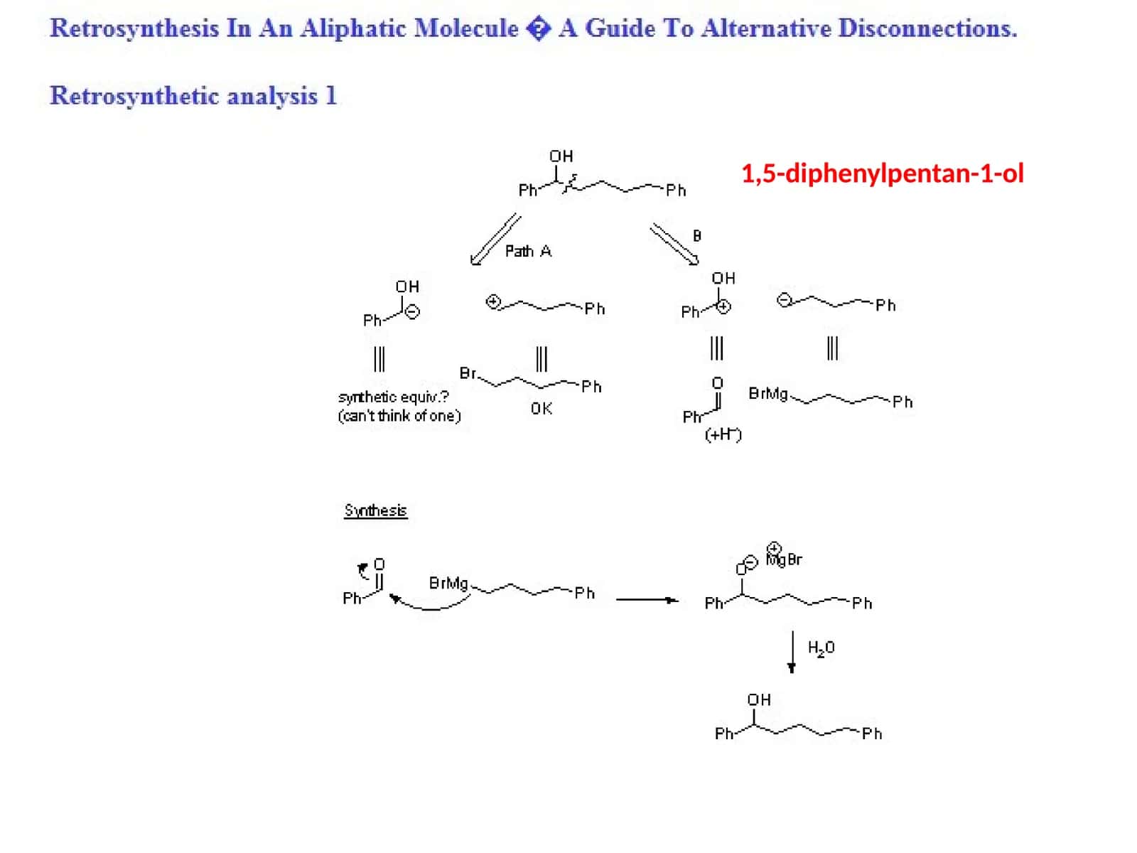 1,5-diphenylpentan-1-ol
