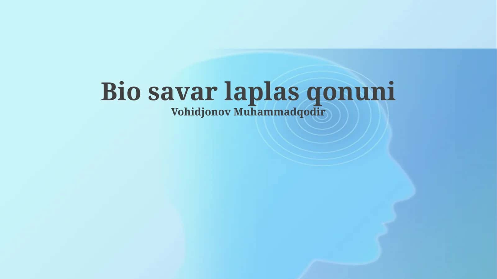Bio-Savar qonuni