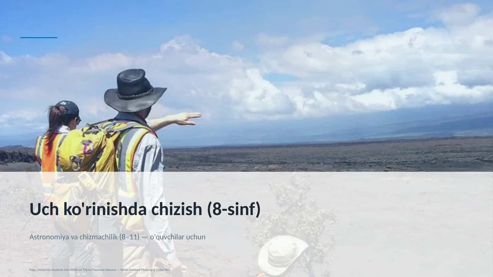 Uch ko'rinishda chizish (8-sinf)