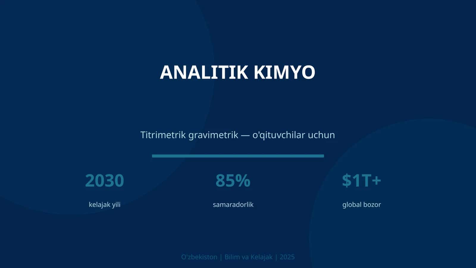 ANALITIK KIMYO - Titrimetrik gravimetrik