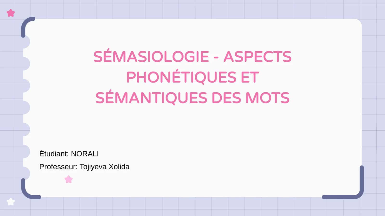 SÉMASIOLOGIE - ASPECTS PHONÉTIQUES ET SÉMANTIQUES DES MOTS