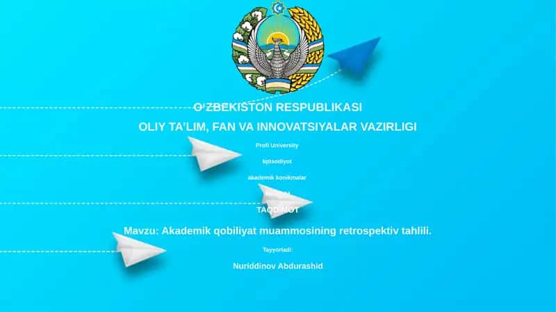 Akademik qobiliyat muammosining retrospektiv tahlili