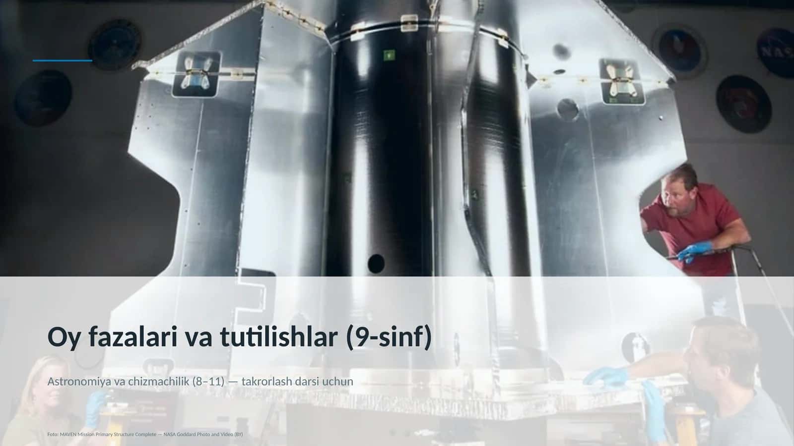 Oy fazalari va tutilishlar (9-sinf)