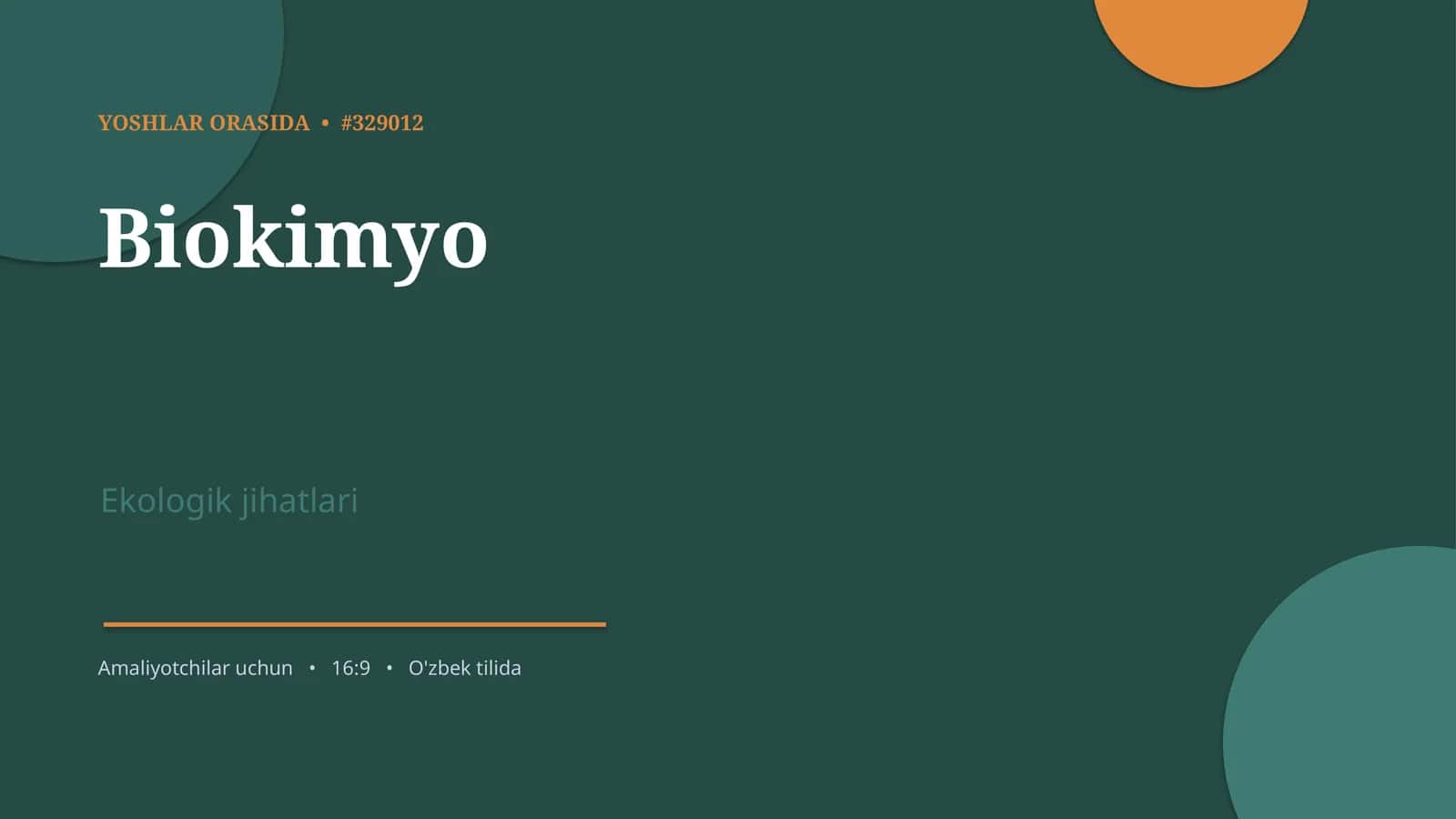 Biokimyo