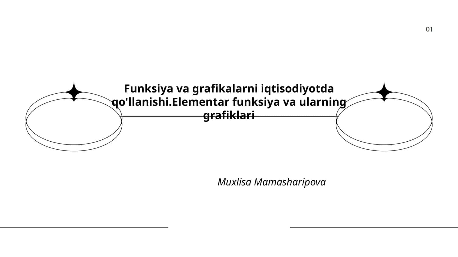 Funksiya va grafikalarni iqtisodiyotda qo'llanishi.Elementar funksiya va ularning grafiklari