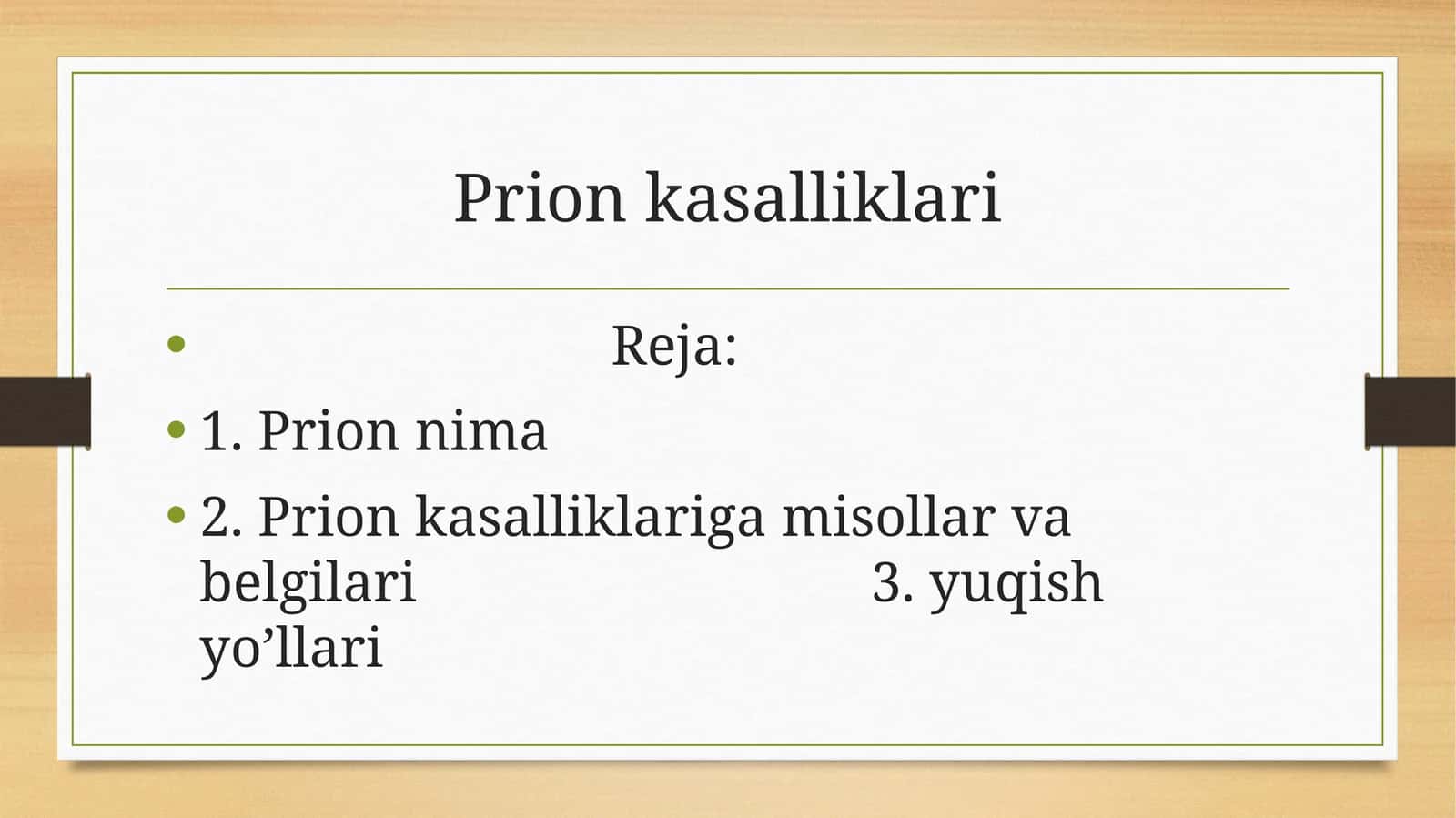 Prion kasalliklari