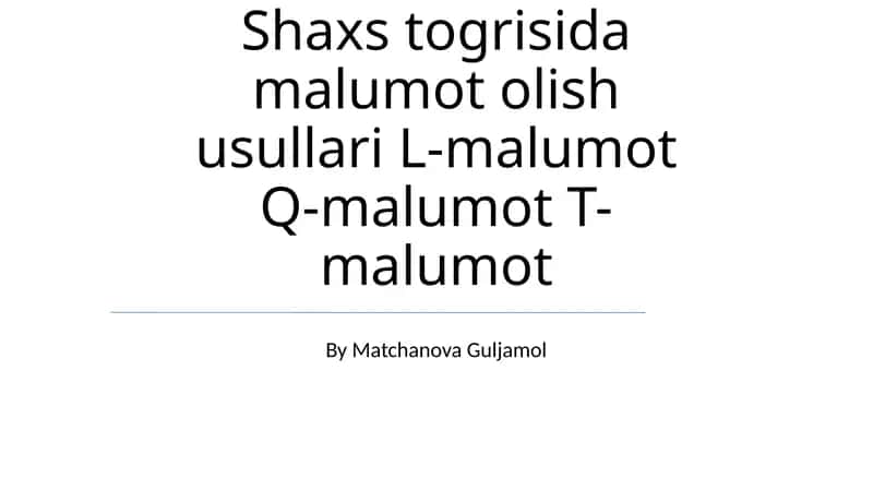 Q-axborot