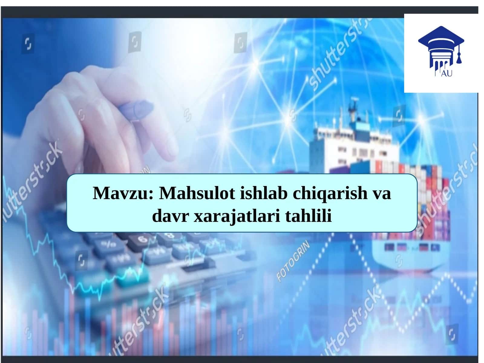 Mahsulot ishlab chiqarish va darajatlarini tahlil qilish