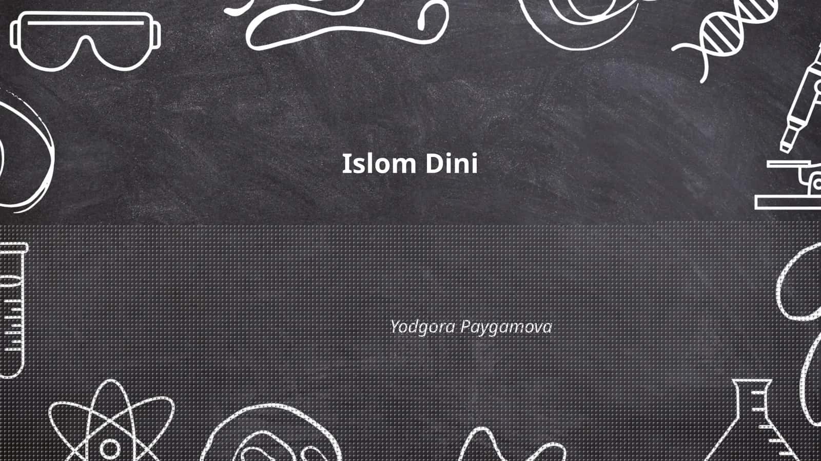 Islom poya devorlari