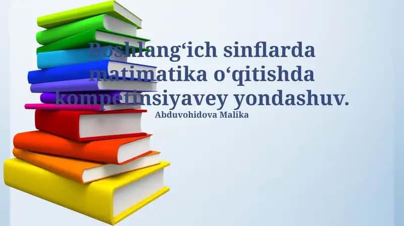 O‘quv faolyati tashkil etishning yangi usullari