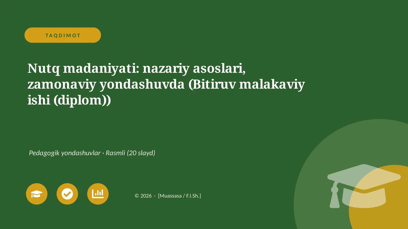 Nutq madaniyati: nazariy asoslari, zamonaviy yondashuvda