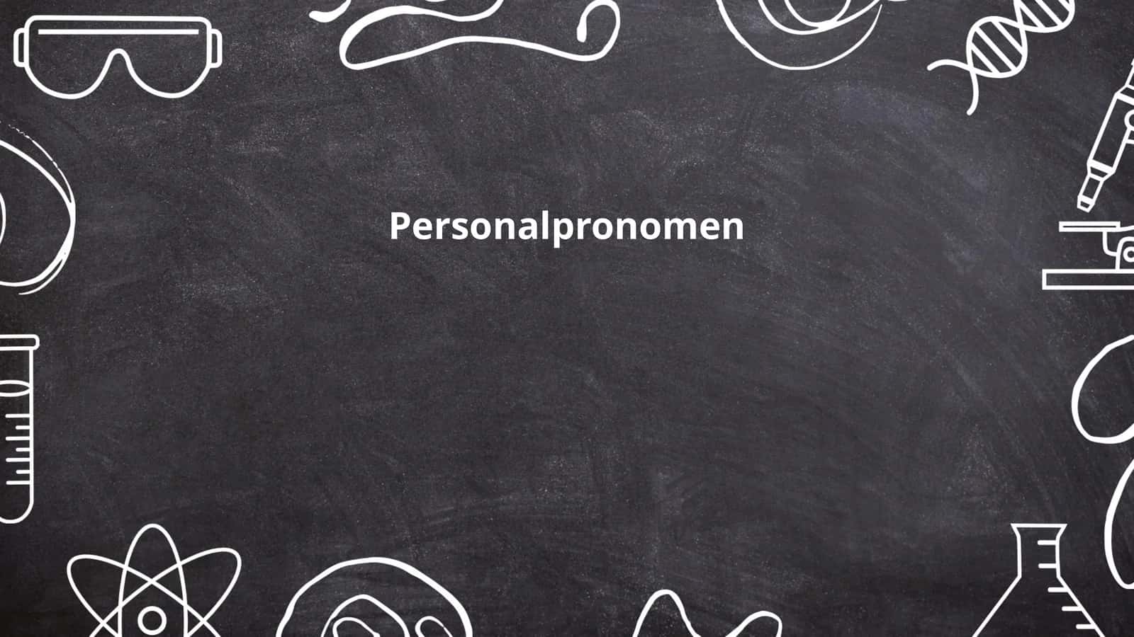 Personalpronomen