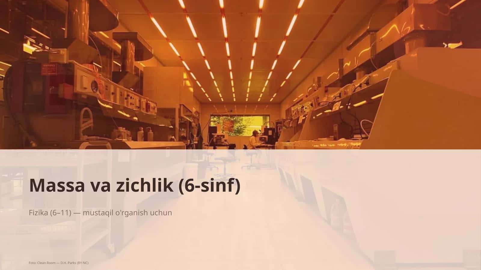 Massa va zichlik (6-sinf)