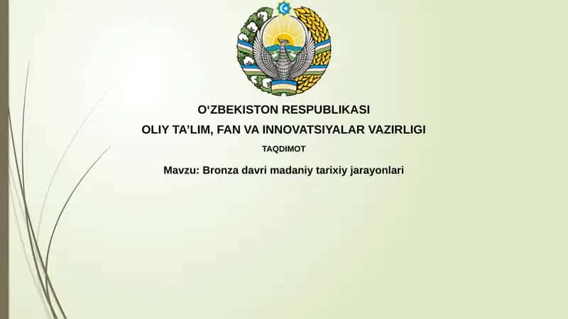 Bronza davri tarixi