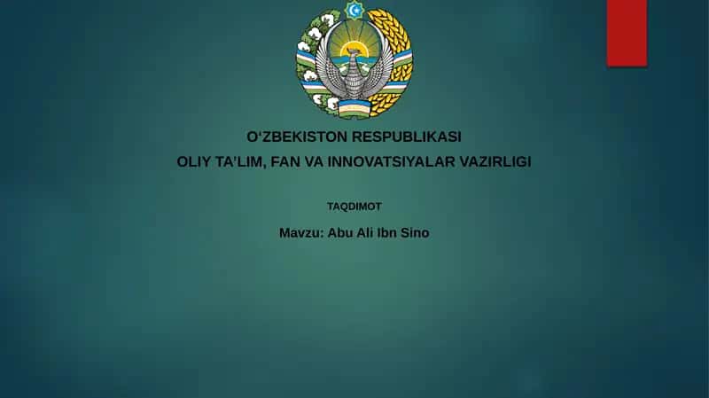 Abu Ali Ibn Sino