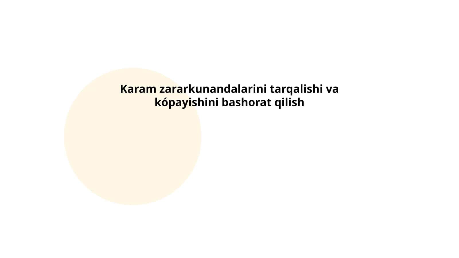 Karamzararkunandalarinitarqalishivakópayishinibashoratqilish