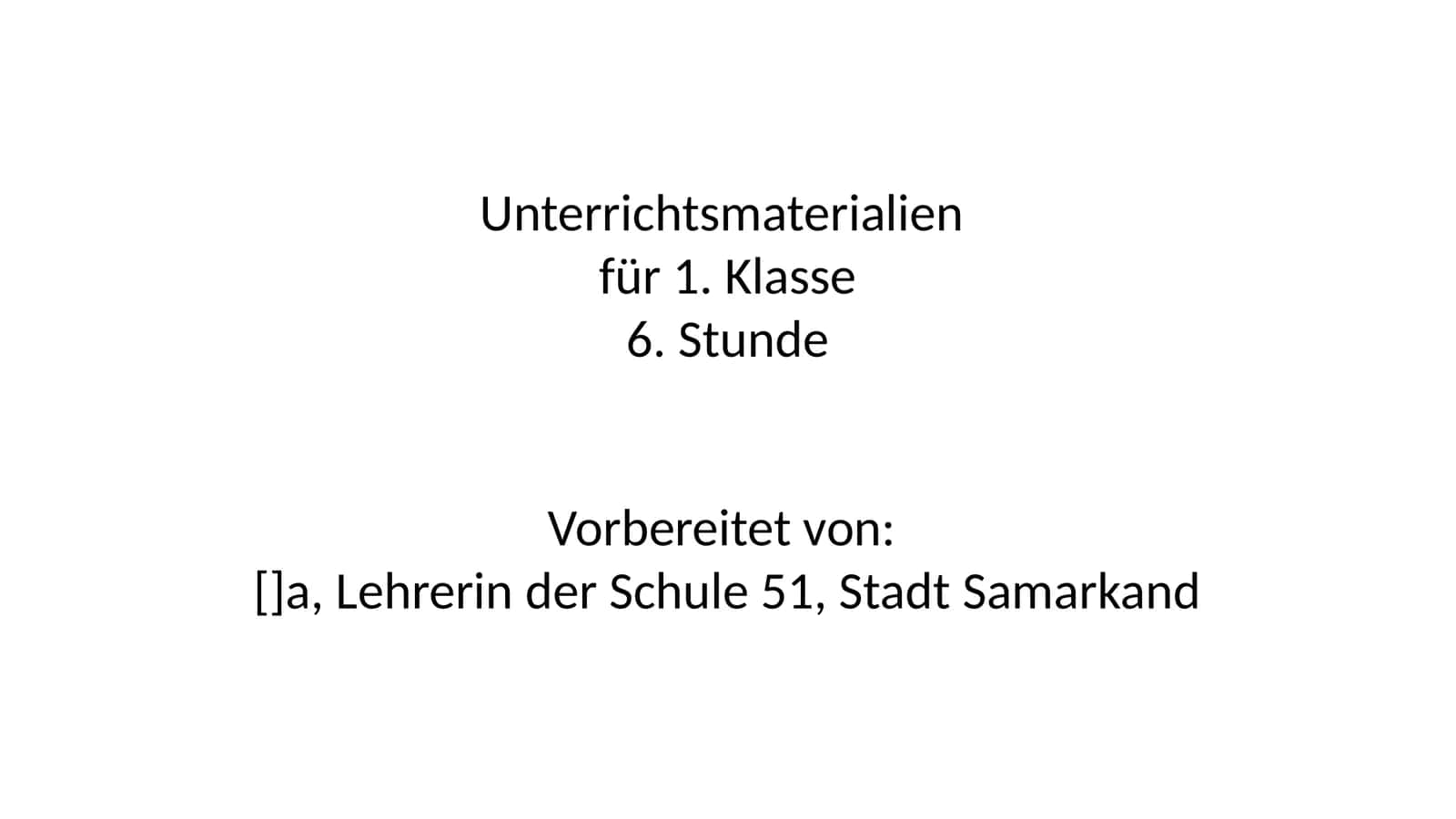 Kinderlider zum Zahlen lernen