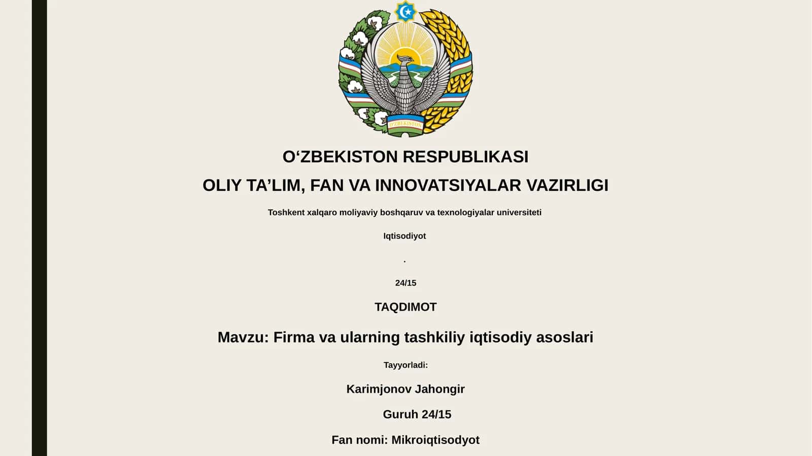 Mikroiqtisodyot
