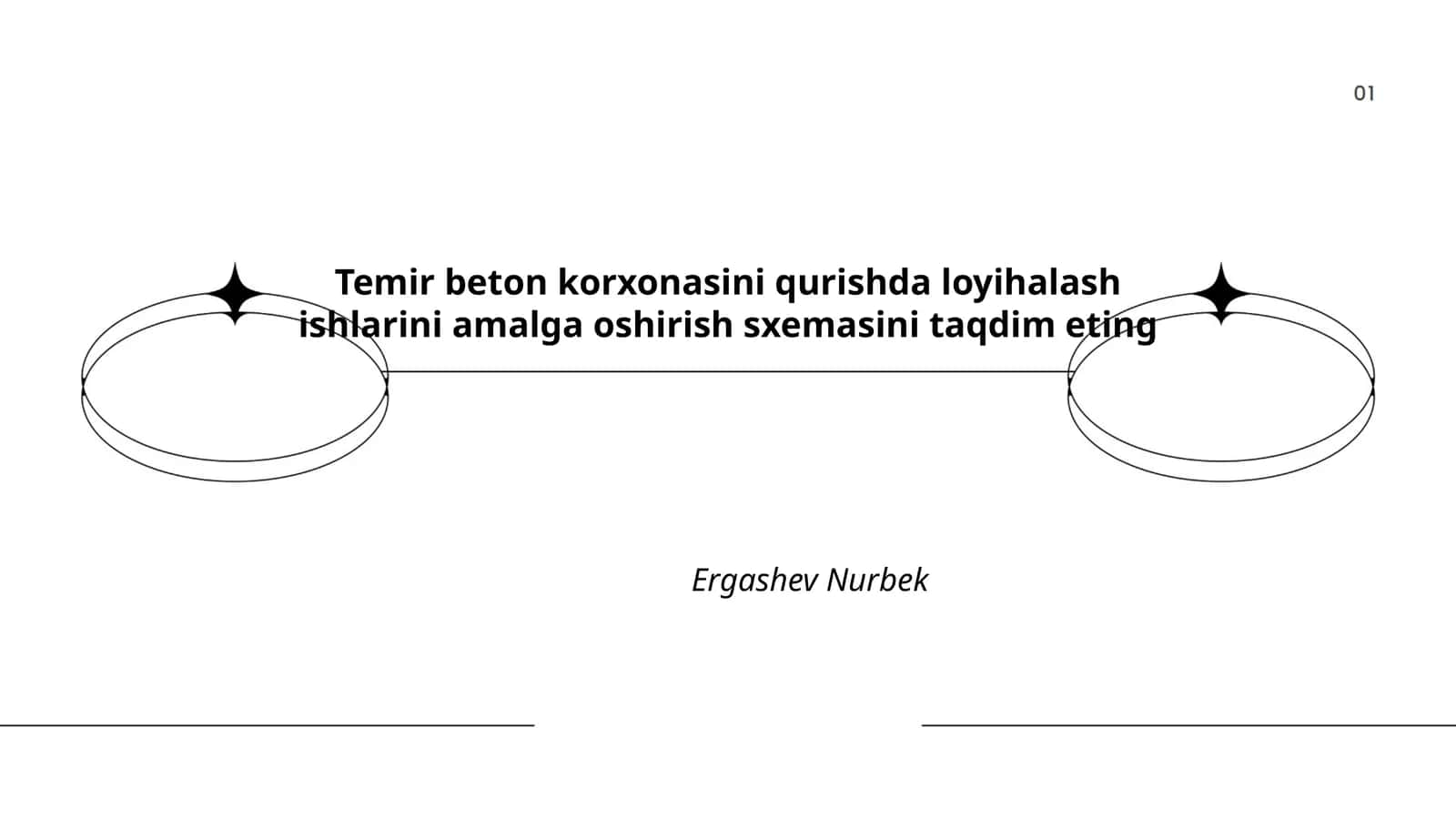 Temir beton korxonasini qurishda loyihalash ishlarini amalga oshirish sxemasi