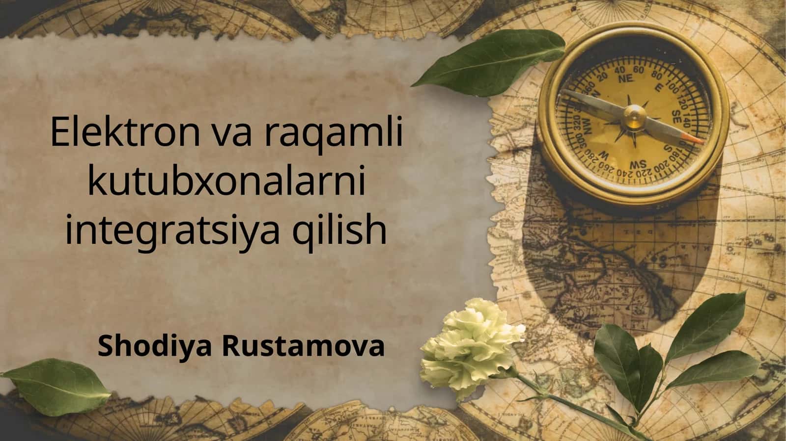 Elektron va raqamli kutubxonalarni integratsiya qilish
